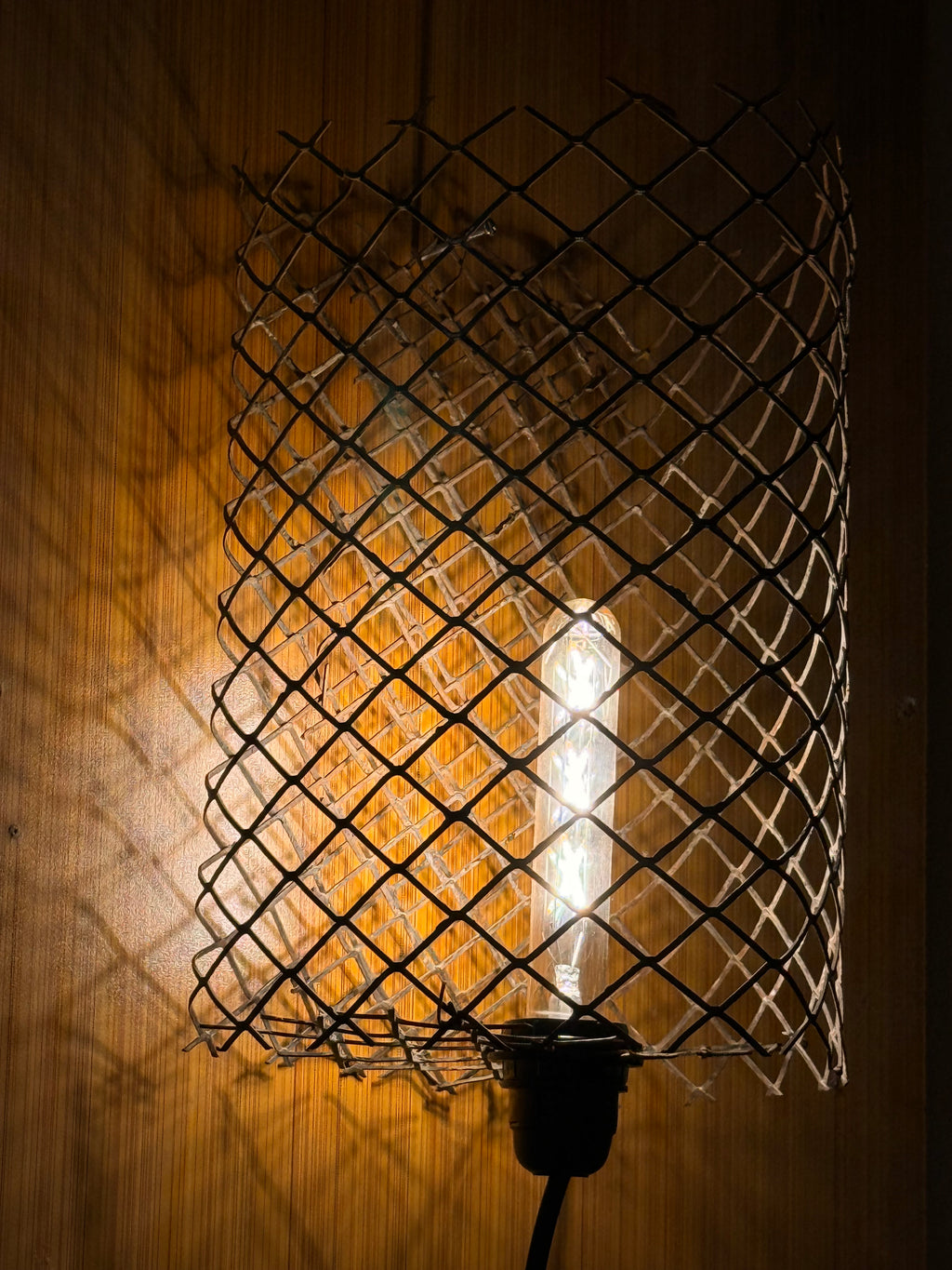 Charaagaan IV | Handmade Wire Mesh Hanging Lamp