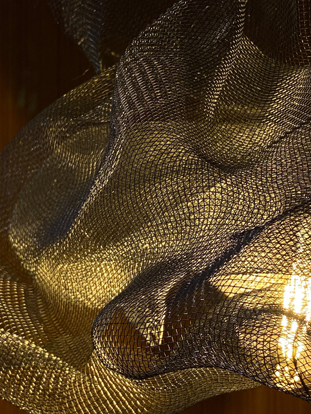 Charaagaan II |Handmade Wire Mesh Hanging Lamp